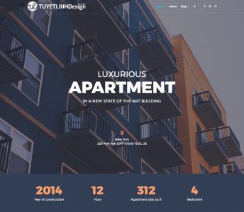 Mẫu Website Bất Động Sản - WDBDS - 19